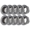 10Pcs Turning Insert Carbide Round Blade Lathe Cutter Milling CNC