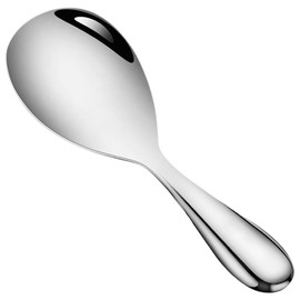 Luxshiny Rice Paddle, Stainless Steel Rice Spoon, Rice Serving Scooper, Metal Rice Spatula Soup Servers for Mashed Potato