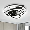 Dawn Whisper 24" Ceiling Fans with Lights and Remote 6