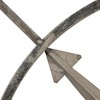 Creative Co-Op Distressed Decorative Metal Compass Wall Décor, Antiqued Iron,