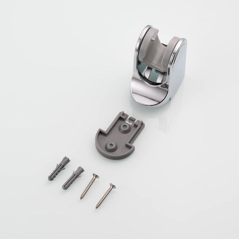 Tecmolog Hand Shower Holder Adjustable Plastic Wall Shower Holder for