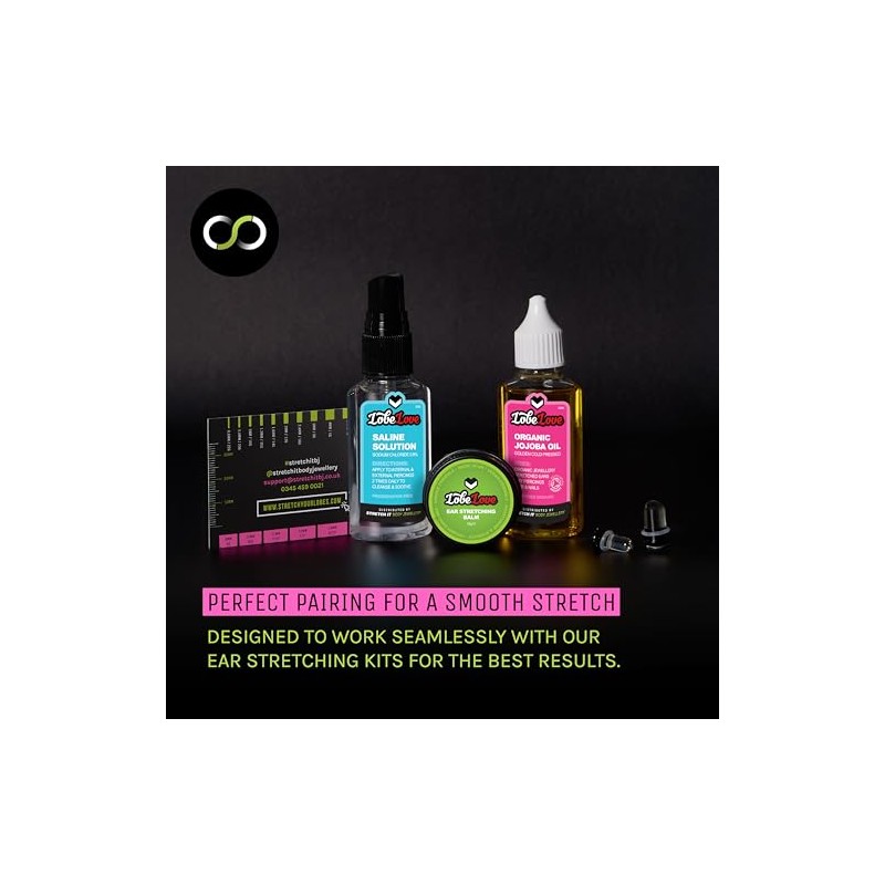 Stretch It - Premium Ear Stretching Balm, Lobelove Ear Stretching