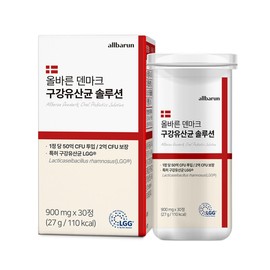 Correct Danish Oral Lactobacillus Solution 30 tablets per unit (total of 30 tablets for 1 month) / 올바른 덴마크 구강유산균 솔루션 30정 1개 (총 30정 1개월분)