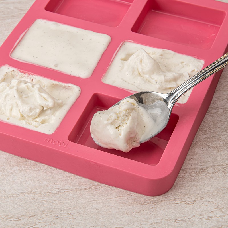 Mobi Silicone Ice Cream Sandwich Maker, Cow
