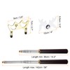 PATIKIL Retractable Billiards Cue Stick Bridge, Wooden Pool Cue Accessory