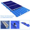 Solar Panel Mount Kit 12 cm and Accessories Black Anodised
