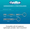 Optico Glasses Repair Kit, Mini Screwdriver Set for Eyeglass and
