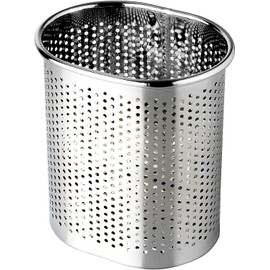 Stainless Steel Cutlery Utensil Holder (Small Oval) Chopsticks Holder for Dishwasher