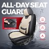 FREESOO Front Car Seat Covers - Luxury Breathable Waterproof Faux