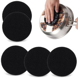 5 Pcs Steel Sponge for Stainless Steel Cookware, No Scratch Cleaning Sponge
