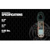 Southwire 21510N clamp meter, third-hand test probe holder, 400A AC