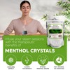 Nutrigins Menthol Crystal 2 oz - Pure Organic 100% Natural