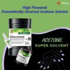100% Pure Acetone - 1 Pint - Strong Solvent for