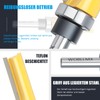 WOBLLMX 8 mm Shank Flush Cutter, Diameter 19 mm, Working