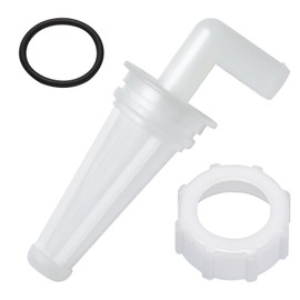 433190 0433190 Fuel Filter & 335112 Fuel Filter Nut Compatible With Evinrude Johnson Outboard BRP V4 V6 60 Deg 90 115 150 100 175 Hp 600-312 600-312K 765553 0335112 18-79781 1991-2006