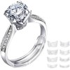 8Pcs Ring Size Adjuster Invisible Ring Size Adjuster for Loose