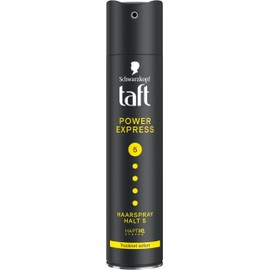 Schwarzkopf Taft Haarspray Power Express (3x 250 ml), Haltegrad 5 Haarstyling, Haarspray für alle Haartypen, trocknet sofort, Vegane Formel*