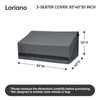 Loriano 600D Oxford Fabric Heavy Duty Patio Furniture Sofa Covers,