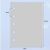 Mini 5 Notebook, Divider Plate, Set of 10, Plastic Divider