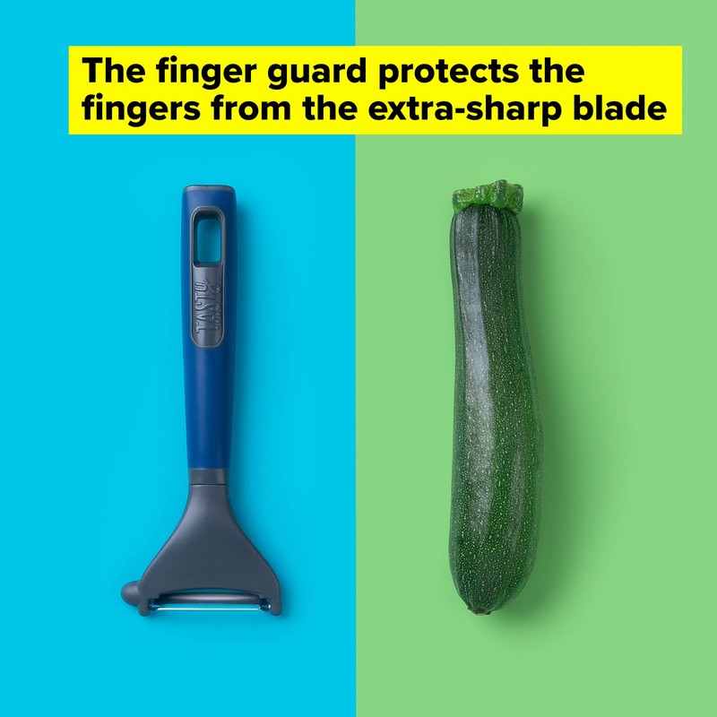 Tasty Everyday Stainless Steel Y Peeler with Soft-Touch Handle, Fruit