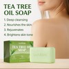 Antifungal Bar Soap, Tea Tree Oil Soap, Moisturizing & Exfoliating