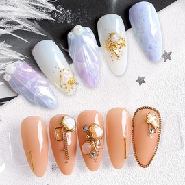 Kalevel 504pcs Nail Tips Clear Short Nails Transparent Nails Short Teardrop Shape Nail Feet Nail Practice Tips Natural Nail Tip Decoration DIY Decoration Solid Color Professional Scalp Beginner Nail