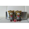 Unbranded Groom Bride Couple Bear flash drive 4 GB usb/keychain