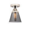 Innovations 288-1C-BPN-G63 One Light Semi-Flush Mount from Nouveau 2 Collection