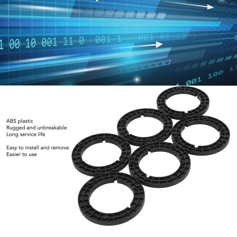 6PCS 1/4 10.5 Inch Reel To Reel Tape Adapter Professional