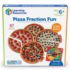 Learning Resources Pizza Fraction Fun Game, 13 Fraction Pizzas, 67