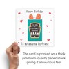 Hunts England - Romantic Boyfriend Birthday Card - Favourite Human