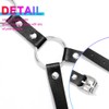 Nicute Leather Body Harness Black Punk Chest Belt Rave Accessories
