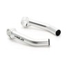 XLC Bar-Ends gebogen BE-A01, Ausführung:silber matt, Size:Länge: 140 mm