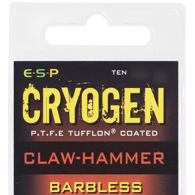 ESP Cryogen Claw Hammer Hooks Barbless: 4