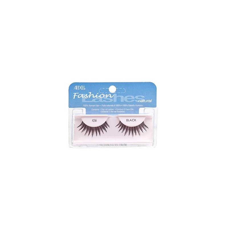 Ardell Fashion Lashes Natural - 106 Black Fake Eyelashes And