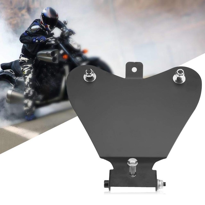 KIMISS Seat Base Plate, Motorcycle Seat Base Plate Holder for