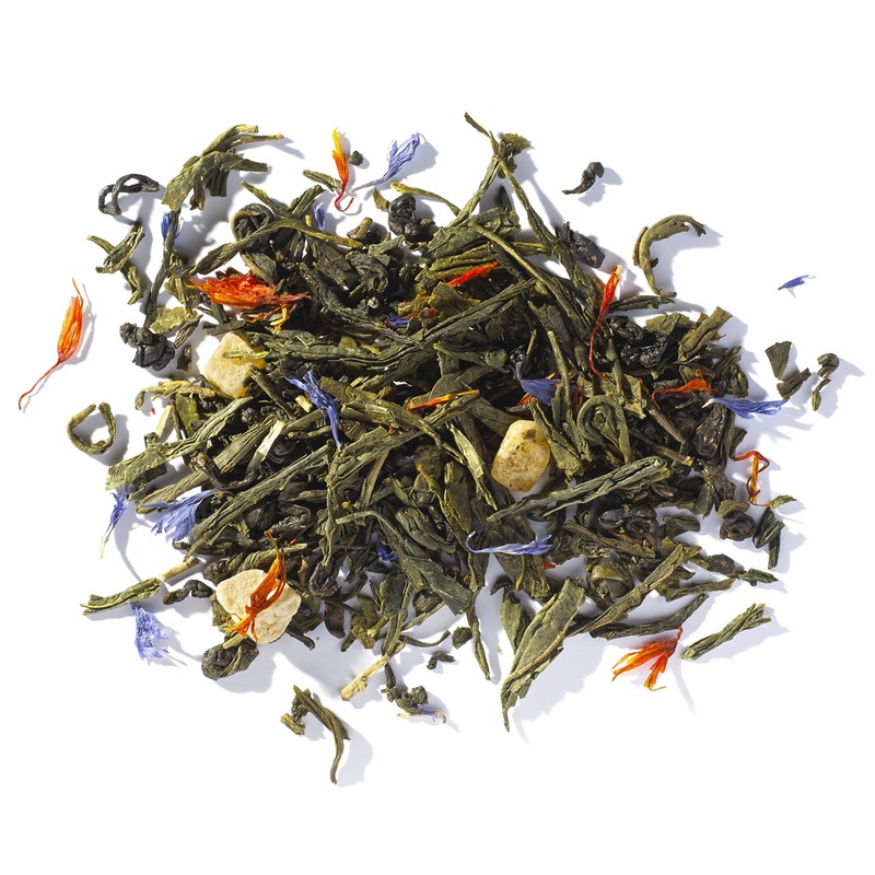 Mighty Leaf Tropical Green Tea – 1 lb Loose Leaf