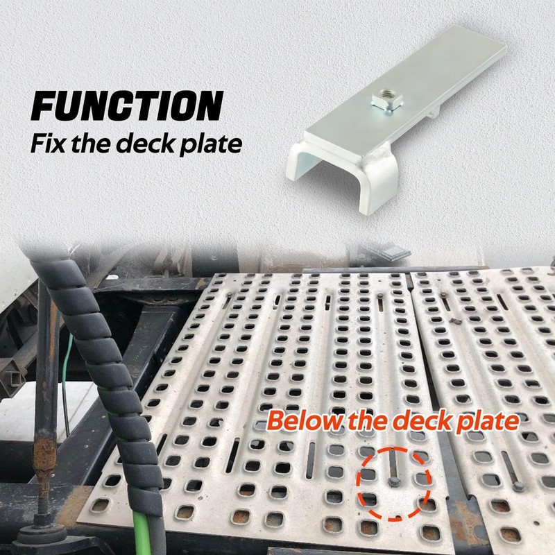 HIMARKLIF Deck Plate Hold Down Clamp Deck Plate Fixing Mounting