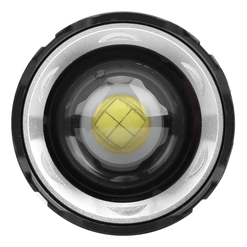 XHP90 Flashlight Zoomable Focusing USB Rechargeable TypeC Rechargeable Torch Outdoor