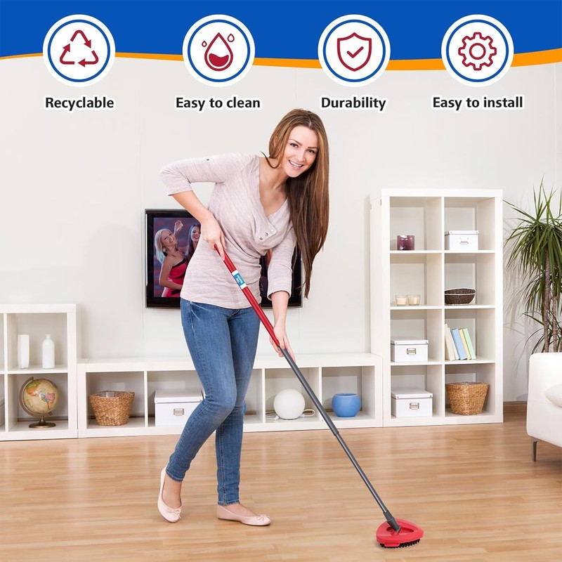 Bonison Spin Mop Head Base - Replacement Compatible with Vileda