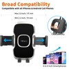 1Zero Solid Car Truck Phone Mount Holder with 14-Inch Gooseneck