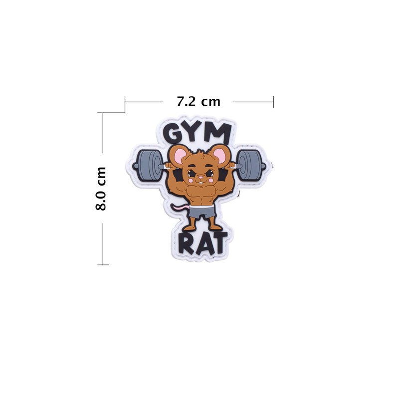 Elitex Training Rubber Patch with Velcro – Gym Rat –