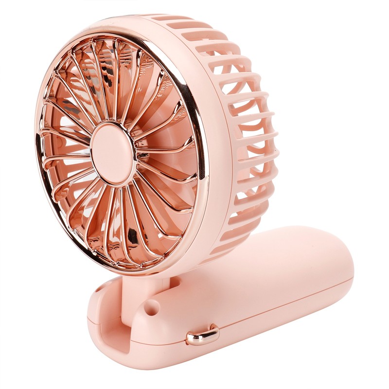 3 Gears Handheld Fan Mini Portable Table Cooler with Detachable