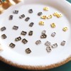 2mm / 0.08'' (Inner Diameter) Super Tiny Buckles, Doll Clothes