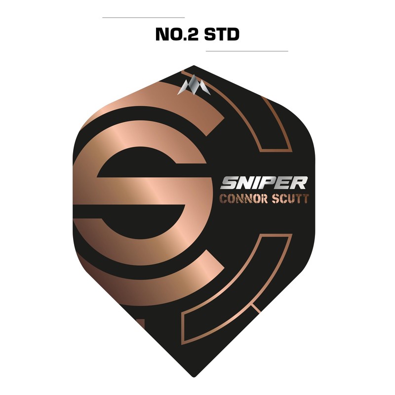 Mission Darts Mission Solo Dart Flight | No2 Standard Shape