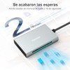vantisan Lector de Tarjeta de Memoria Múltiple 4 en1,Adaptador Lector