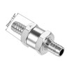 uxcell Non-Return One Way Check Valve 11mm Barb OD Aluminum
