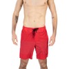 Spyder Pantalones Cortos híbridos para Hombre de 9 Pulgadas, Rojo,