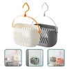 Shower Hanging 2Pcs Plastic Hanging Storage Basket Hanging Shower Kitchen