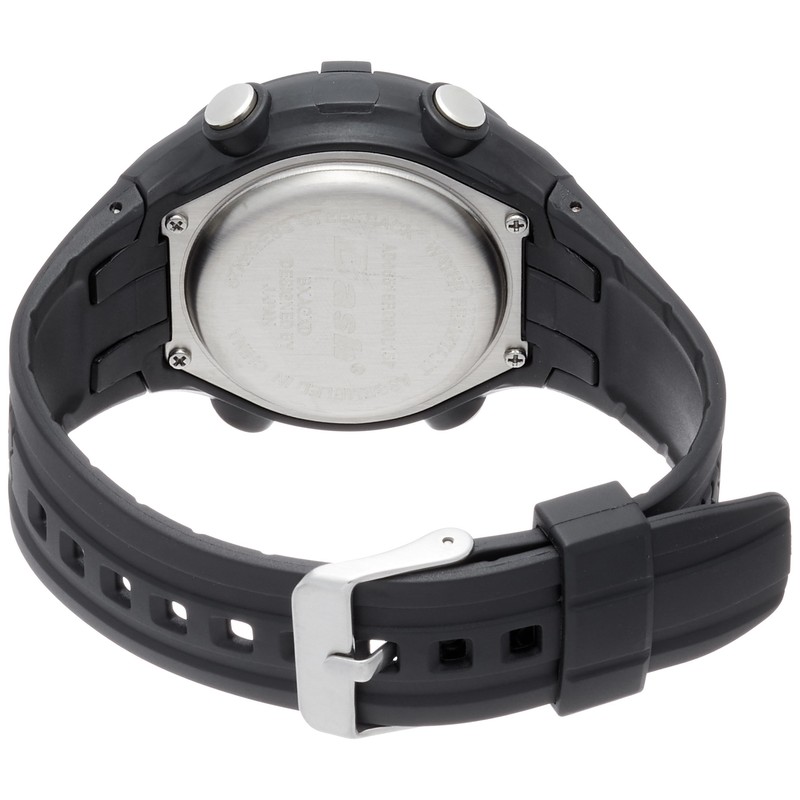 [アリアス] 腕時計 電波ソーラー デジタル Dash 防水 多機能 バックライト付き ウレタンベルト AD06518RCSOL3